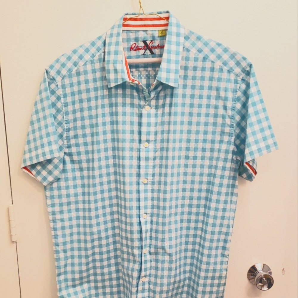 Robert Graham Men's Short Sleeve Shirt